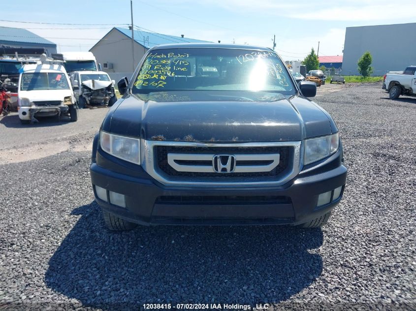 2009 Honda Ridgeline VIN: 2HJYK16539H003596 Lot: 12038415