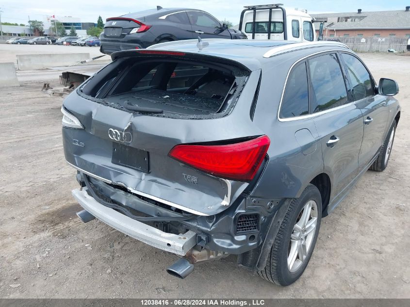 2017 Audi Q5 VIN: WA1M2AFP5HA010772 Lot: 12038416