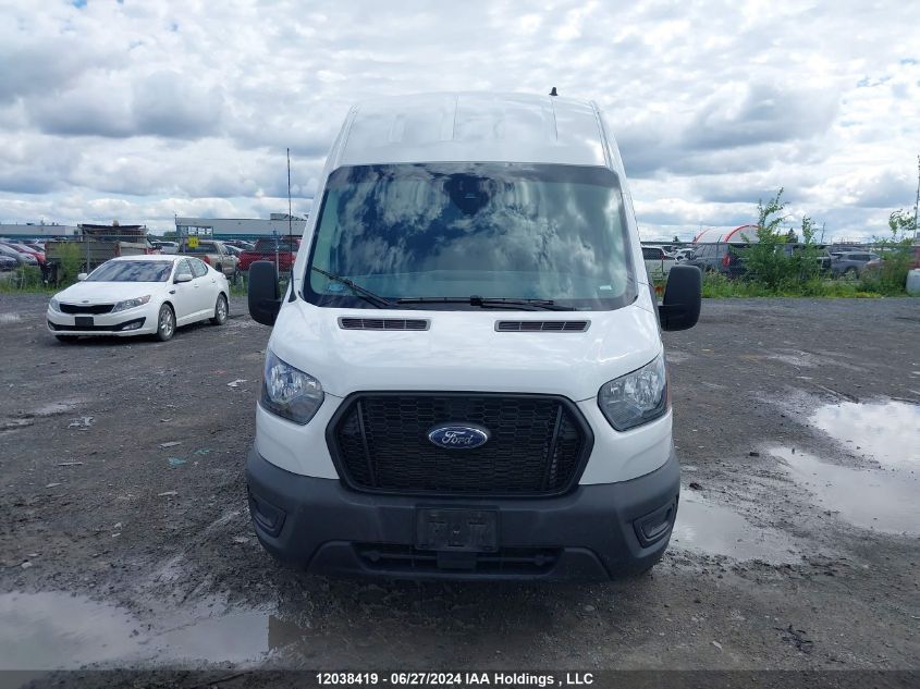 2022 Ford Transit T-250 VIN: 1FTBR2X80NKA33789 Lot: 12038419