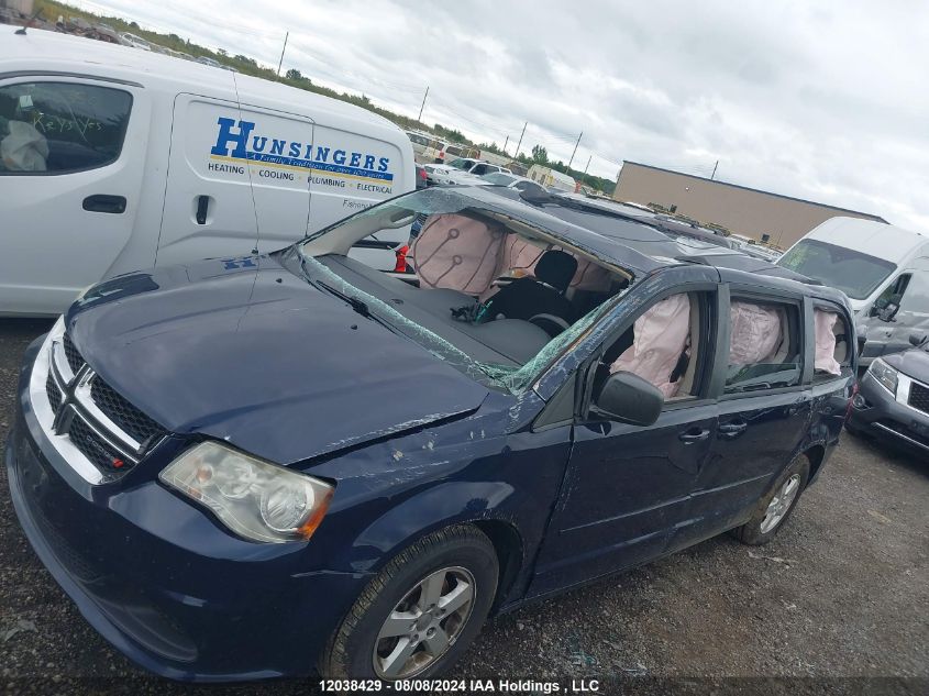 2012 Dodge Grand Caravan VIN: 2C4RDGBG1CR256348 Lot: 12038429