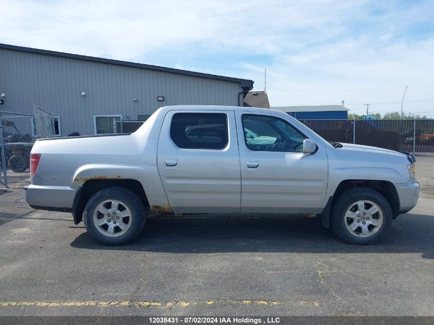 2010 Honda Ridgeline VIN: 5FPYK1F57AB501712 Lot: 12038431