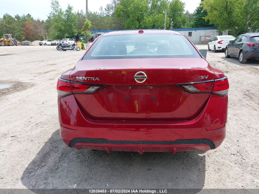 2020 Nissan Sentra VIN: 3N1AB8CV7LY231561 Lot: 12038453