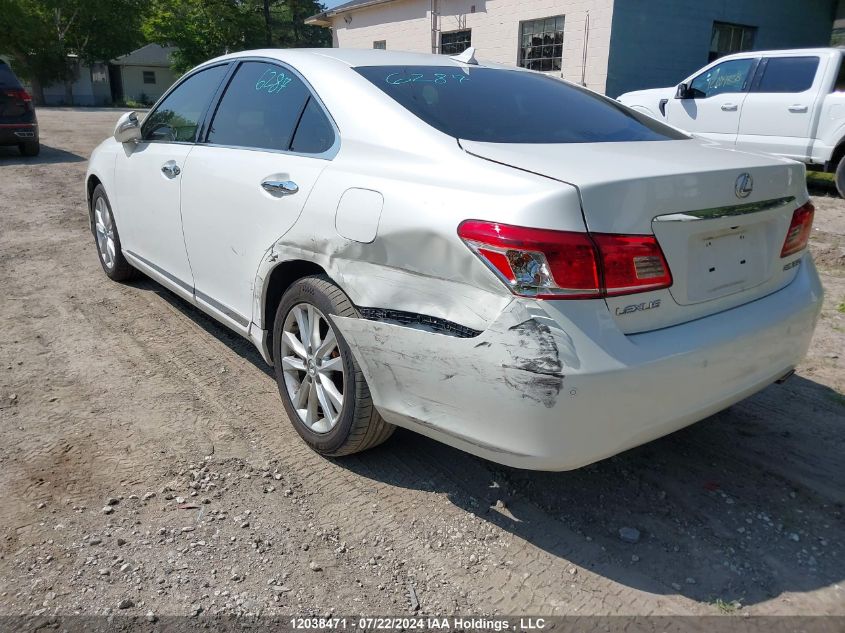 2010 Lexus Es 350 350 VIN: JTHBK1EG3A2370944 Lot: 12038471