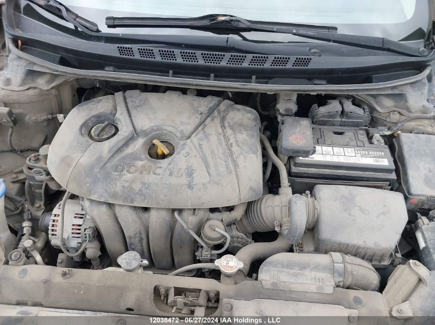 2015 Hyundai Elantra Gl VIN: 5NPDH4AE3FH548131 Lot: 12038472