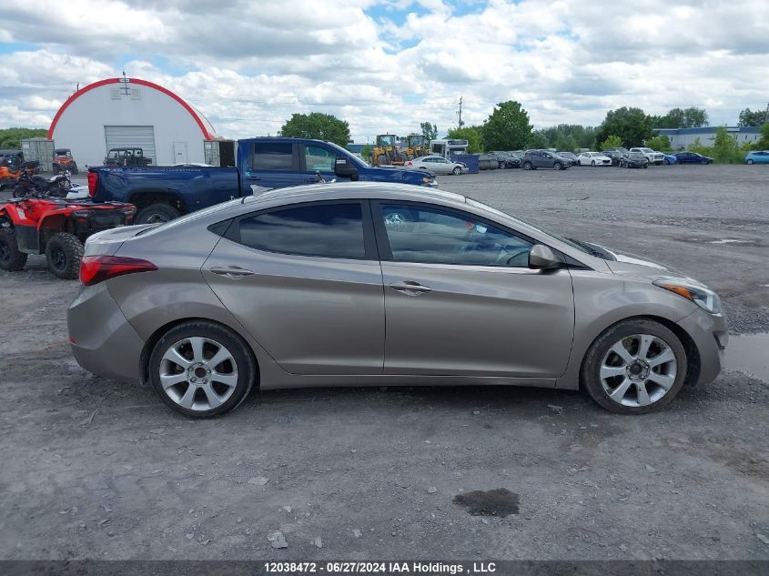 2015 Hyundai Elantra Gl VIN: 5NPDH4AE3FH548131 Lot: 12038472
