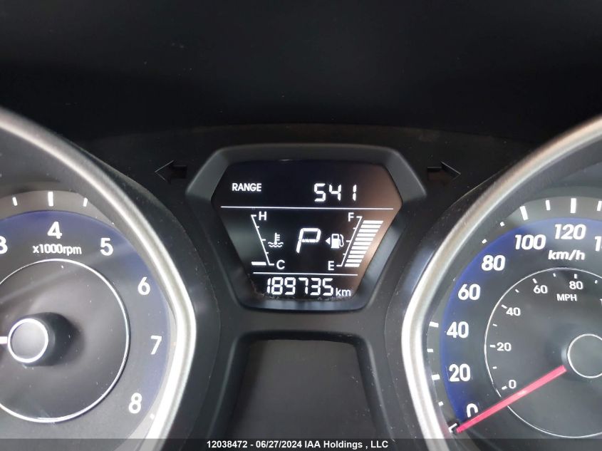 2015 Hyundai Elantra Gl VIN: 5NPDH4AE3FH548131 Lot: 12038472