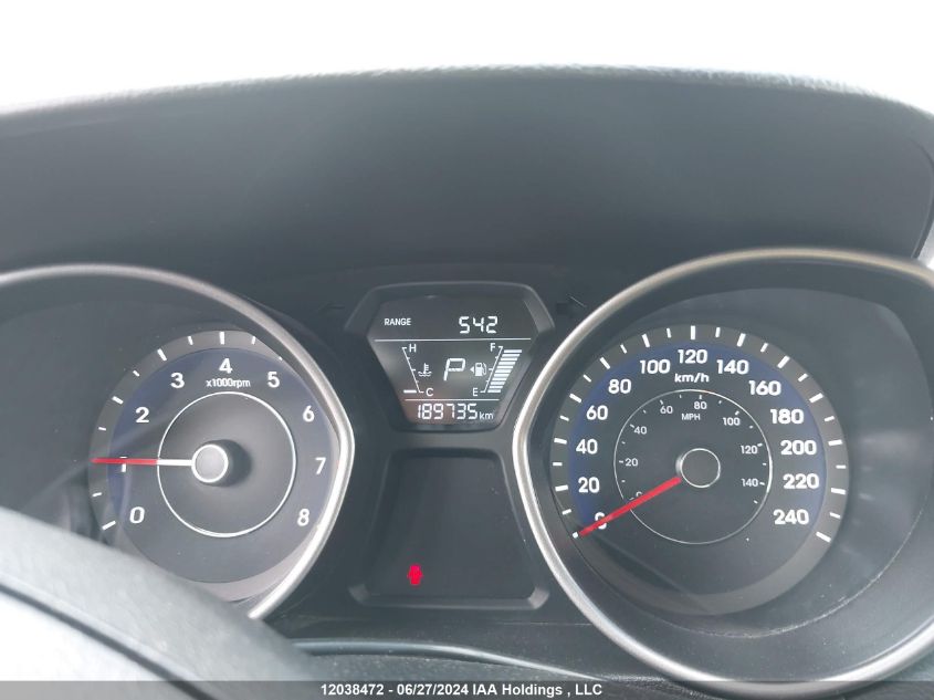 2015 Hyundai Elantra Gl VIN: 5NPDH4AE3FH548131 Lot: 12038472