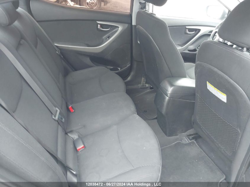 2015 Hyundai Elantra Gl VIN: 5NPDH4AE3FH548131 Lot: 12038472