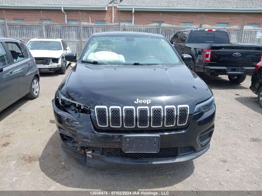 2021 Jeep Cherokee Sport VIN: 1C4PJMAB9MD212512 Lot: 12038475