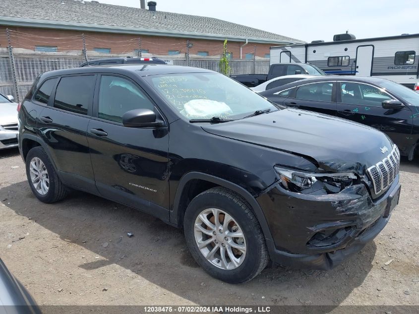 2021 Jeep Cherokee Sport VIN: 1C4PJMAB9MD212512 Lot: 12038475
