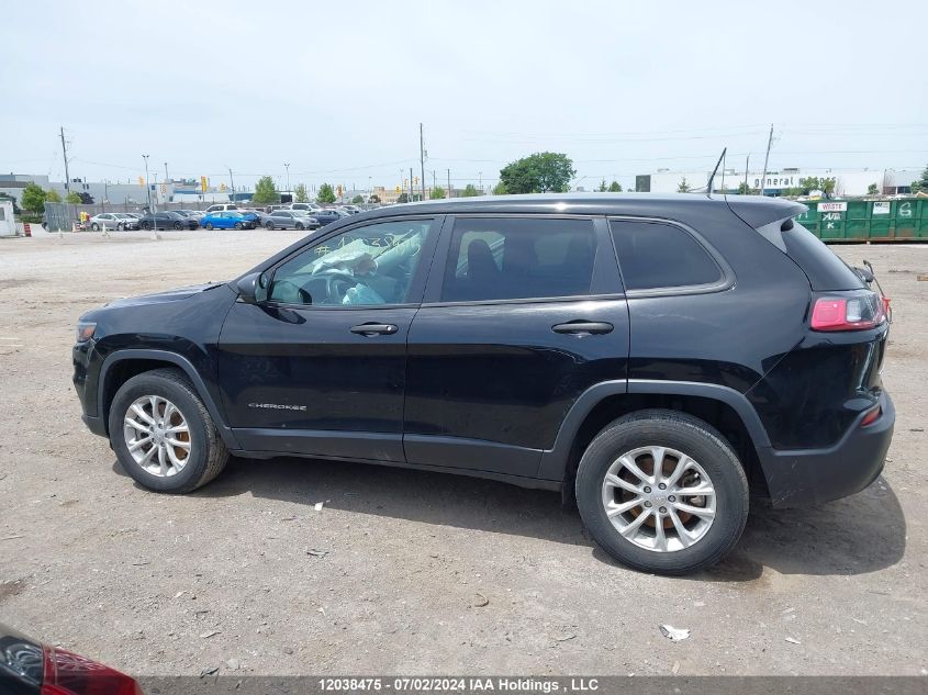 2021 Jeep Cherokee Sport VIN: 1C4PJMAB9MD212512 Lot: 12038475