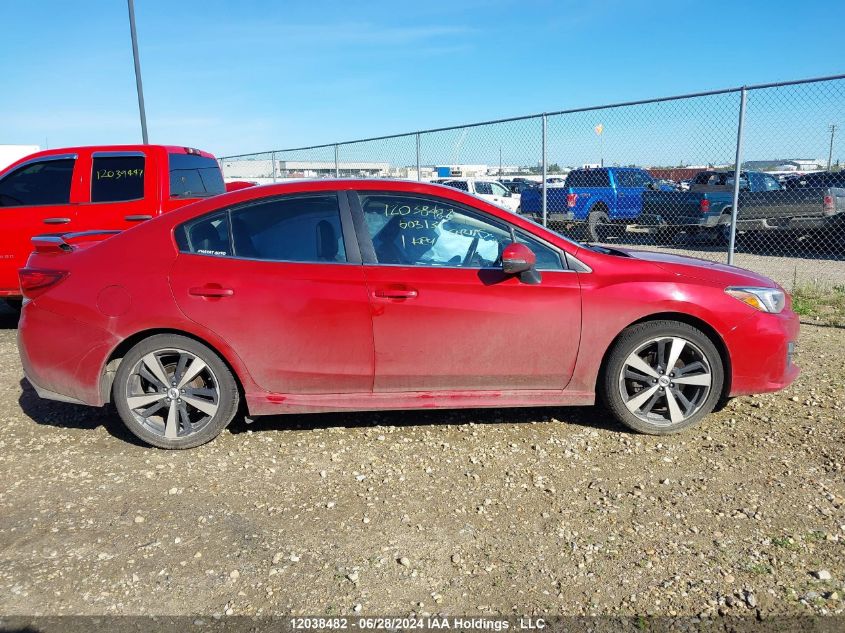 2018 Subaru Impreza VIN: 4S3GKAU68J3603131 Lot: 12038482