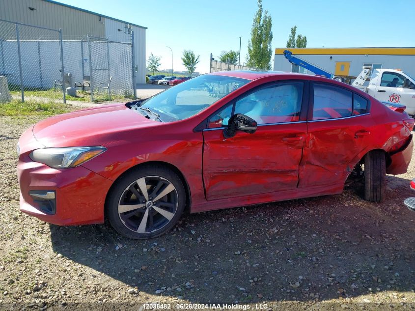 2018 Subaru Impreza VIN: 4S3GKAU68J3603131 Lot: 12038482