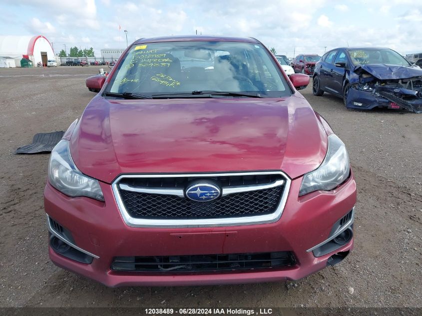 2015 Subaru Impreza VIN: JF1GPAC64FH327839 Lot: 12038489