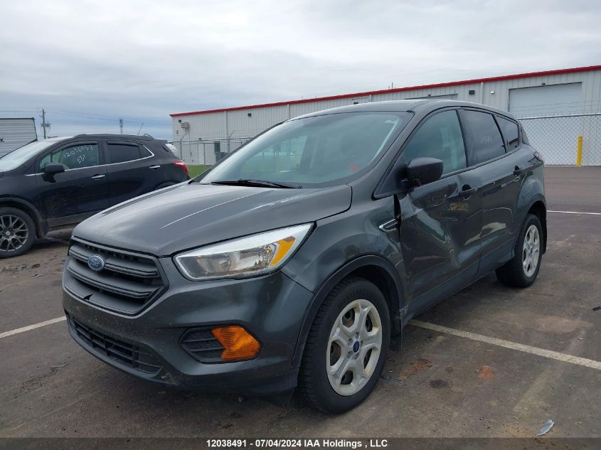 2017 Ford Escape S VIN: 1FMCU9FD8HUD55191 Lot: 12038491
