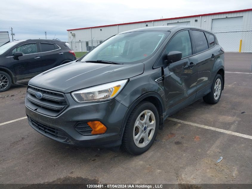 2017 Ford Escape S VIN: 1FMCU9FD8HUD55191 Lot: 12038491