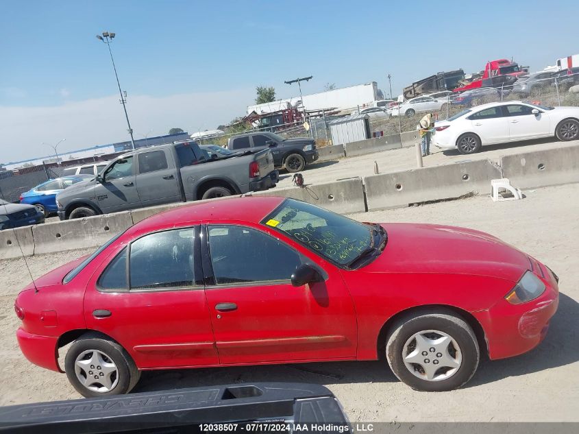 2004 Chevrolet Cavalier VIN: 3G1JC52F54S161199 Lot: 12038507