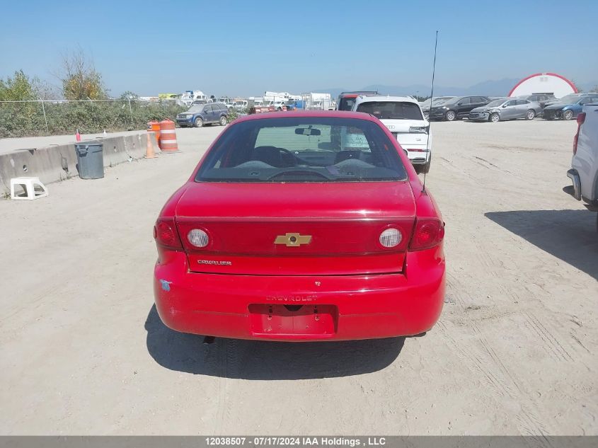 2004 Chevrolet Cavalier VIN: 3G1JC52F54S161199 Lot: 12038507