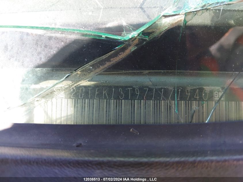 2007 GMC Sierra 1500 Classic VIN: 2GTEK13T971171940 Lot: 12038513