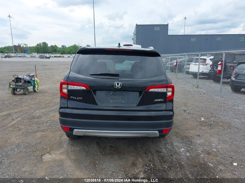 2019 Honda Pilot VIN: 5FNYF6H35KB507533 Lot: 12038516