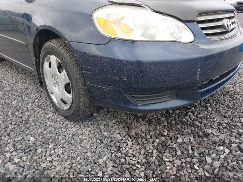 2004 Toyota Corolla Ce/Le/S VIN: 2T1BR32E94C837348 Lot: 12038522