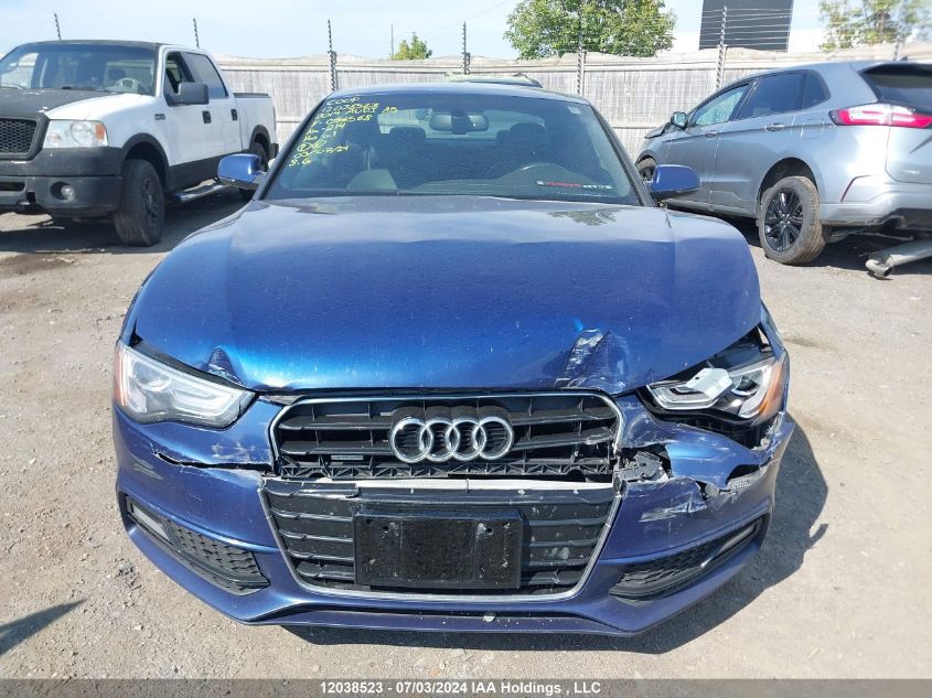 2014 Audi A5 VIN: WAU4FBFR2EA056568 Lot: 12038523