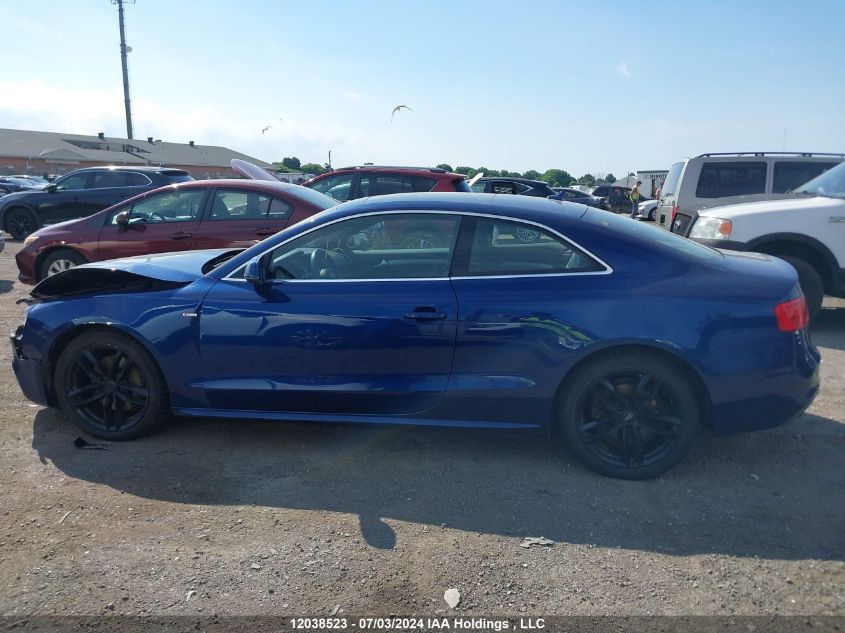 2014 Audi A5 VIN: WAU4FBFR2EA056568 Lot: 12038523