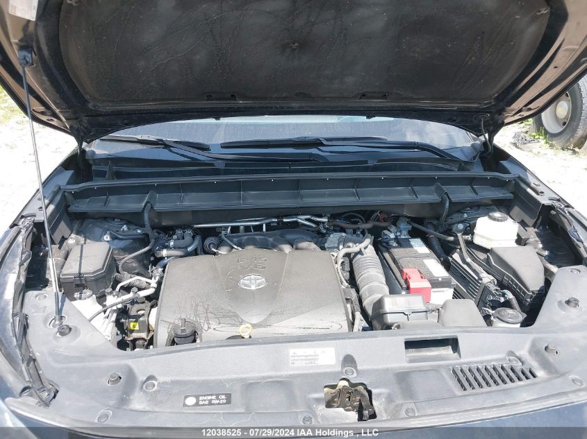 2021 Toyota Highlander Limited VIN: 5TDFZRBH9MS093546 Lot: 12038525