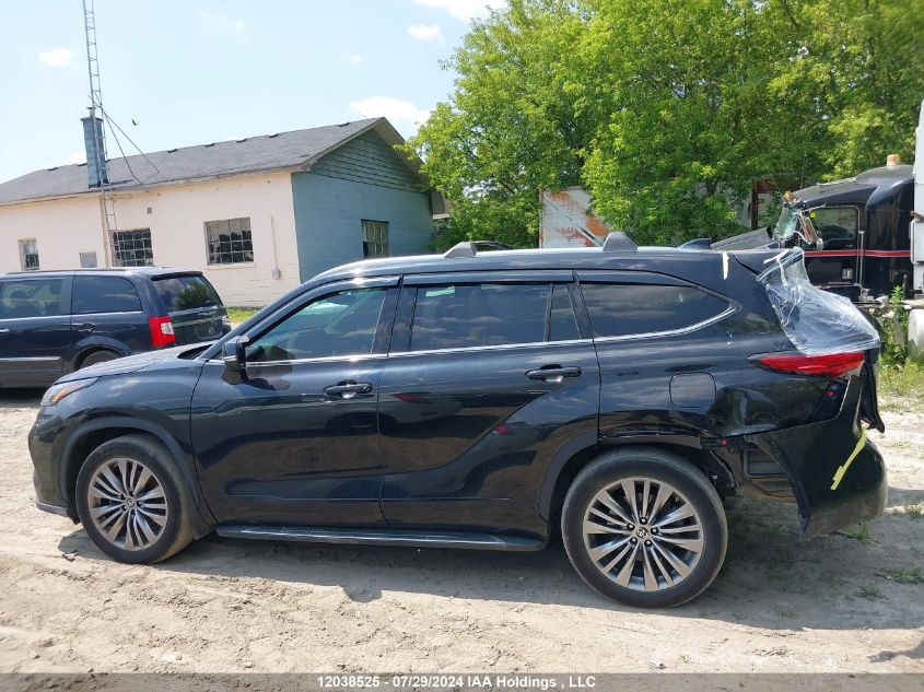 2021 Toyota Highlander Limited VIN: 5TDFZRBH9MS093546 Lot: 12038525