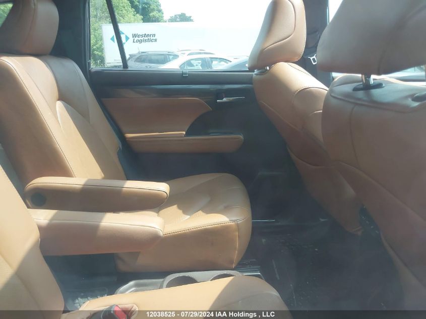 2021 Toyota Highlander Limited VIN: 5TDFZRBH9MS093546 Lot: 12038525