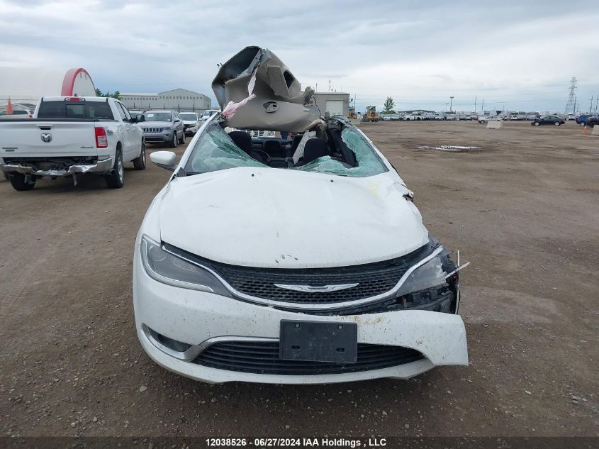 2015 Chrysler 200 Limited VIN: 1C3CCCAB4FN506713 Lot: 12038526