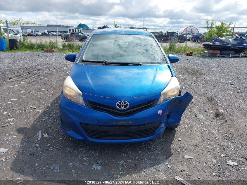 2013 Toyota Yaris VIN: JTDKTUD32DD570267 Lot: 12038527