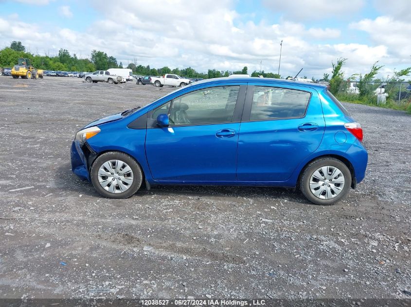 2013 Toyota Yaris VIN: JTDKTUD32DD570267 Lot: 12038527