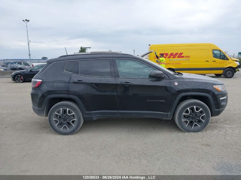 2021 Jeep Compass Trailhawk VIN: 3C4NJDDB9MT517599 Lot: 12038533