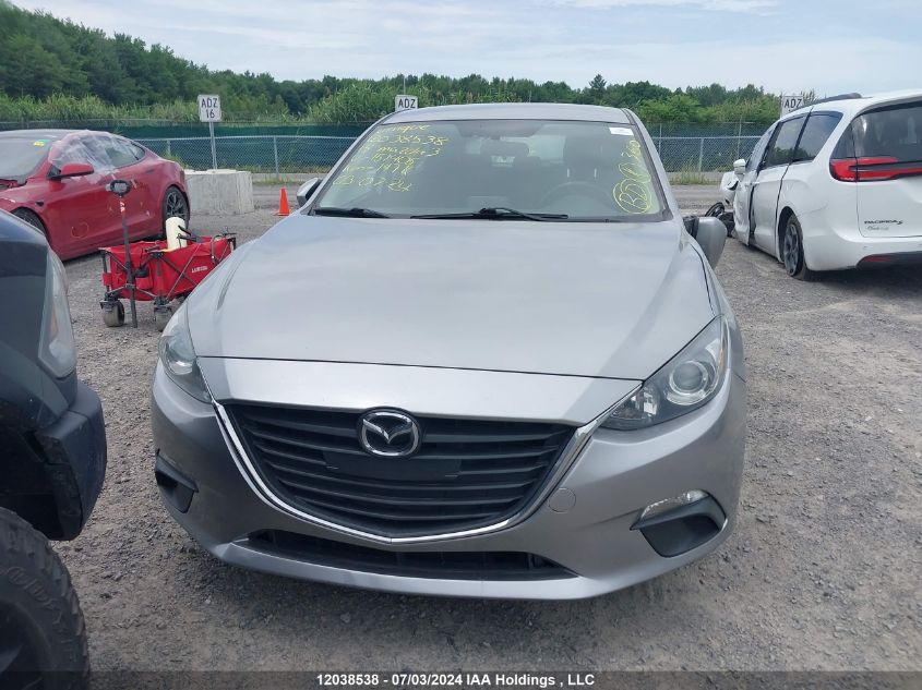 2015 Mazda Mazda3 VIN: 3MZBM1L72FM151405 Lot: 12038538