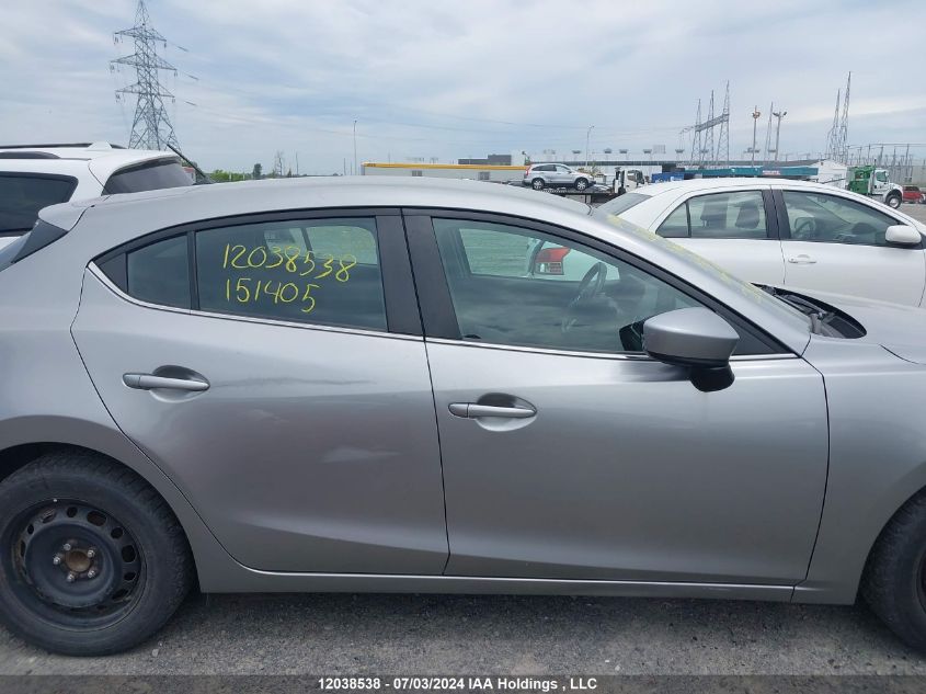 2015 Mazda Mazda3 VIN: 3MZBM1L72FM151405 Lot: 12038538