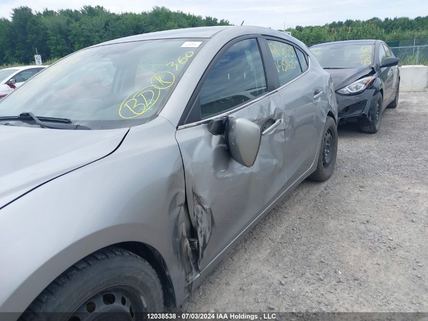 2015 Mazda Mazda3 VIN: 3MZBM1L72FM151405 Lot: 12038538