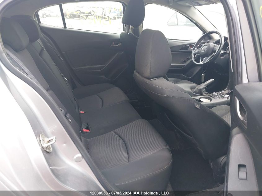 2015 Mazda Mazda3 VIN: 3MZBM1L72FM151405 Lot: 12038538