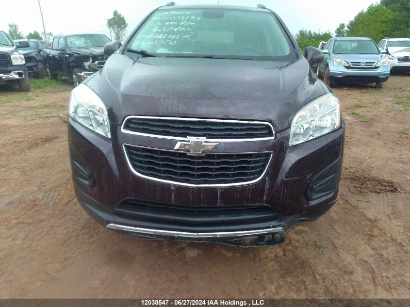 2015 Chevrolet Trax VIN: 3GNCJRSB1FL126349 Lot: 12038547