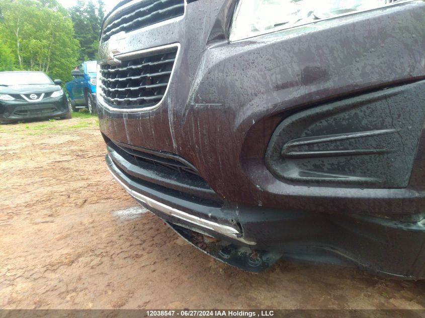 2015 Chevrolet Trax VIN: 3GNCJRSB1FL126349 Lot: 12038547