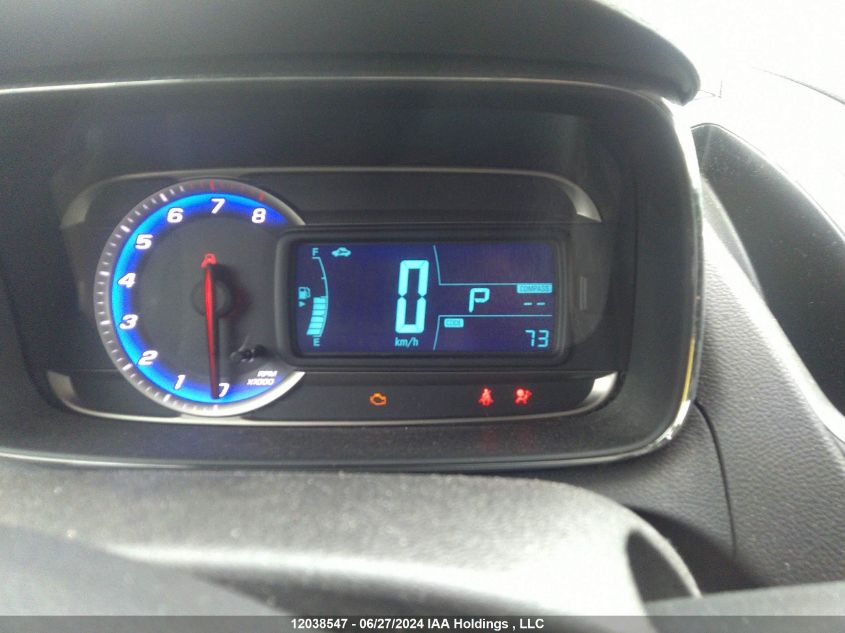 2015 Chevrolet Trax VIN: 3GNCJRSB1FL126349 Lot: 12038547