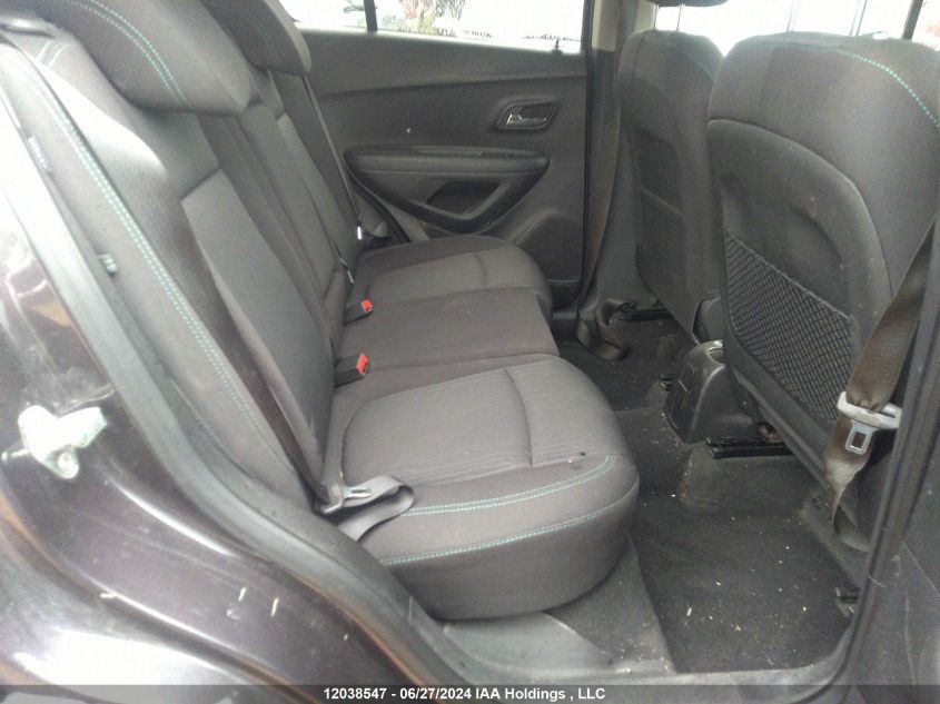 2015 Chevrolet Trax VIN: 3GNCJRSB1FL126349 Lot: 12038547