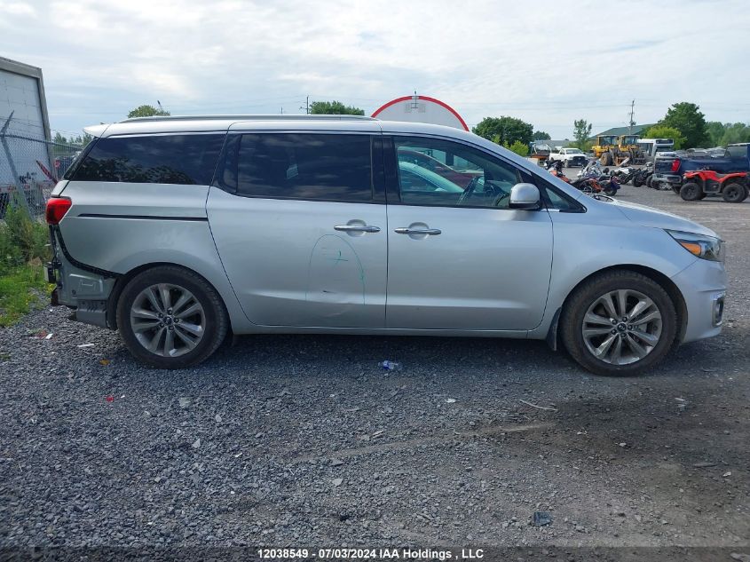 2015 Kia Sedona VIN: KNDME5C11F6042056 Lot: 12038549