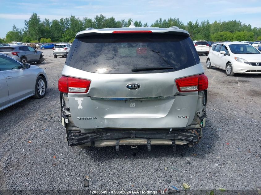 2015 Kia Sedona VIN: KNDME5C11F6042056 Lot: 12038549