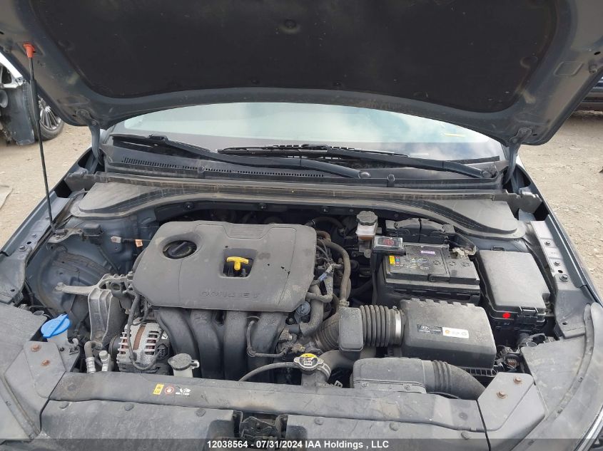 2019 Hyundai Elantra Luxury VIN: KMHD84LF3KU775904 Lot: 12038564