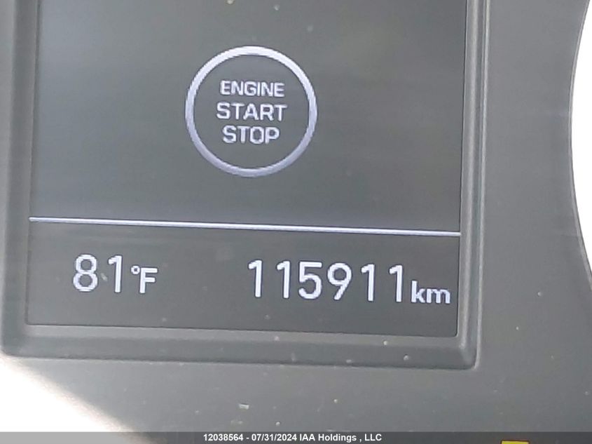 2019 Hyundai Elantra Luxury VIN: KMHD84LF3KU775904 Lot: 12038564