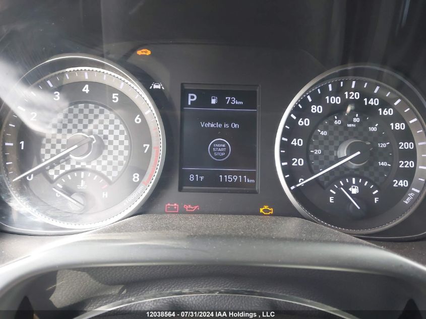 2019 Hyundai Elantra Luxury VIN: KMHD84LF3KU775904 Lot: 12038564