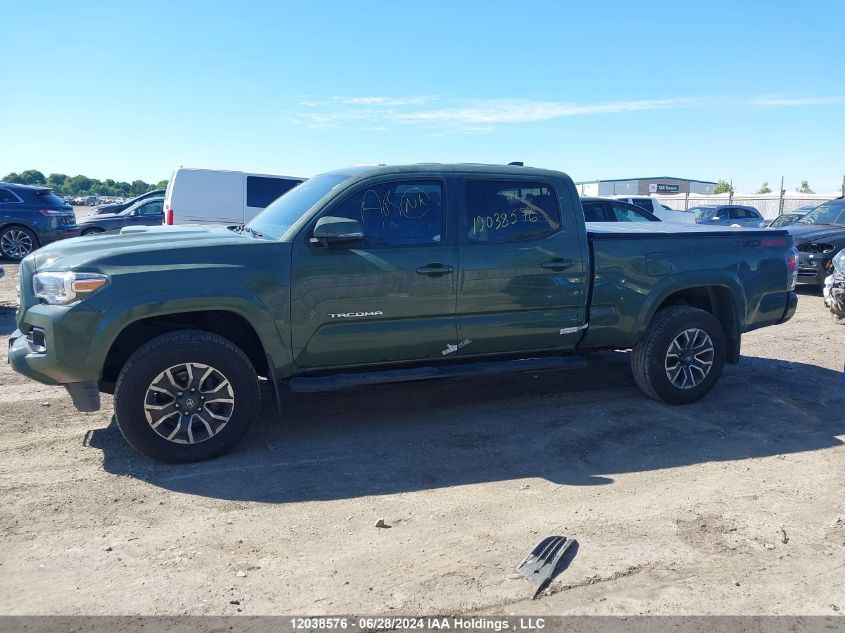 2022 Toyota Tacoma Double Cab/Sr5/Trd Sport/Trd Off Road VIN: 3TYDZ5BN9NT005221 Lot: 12038576