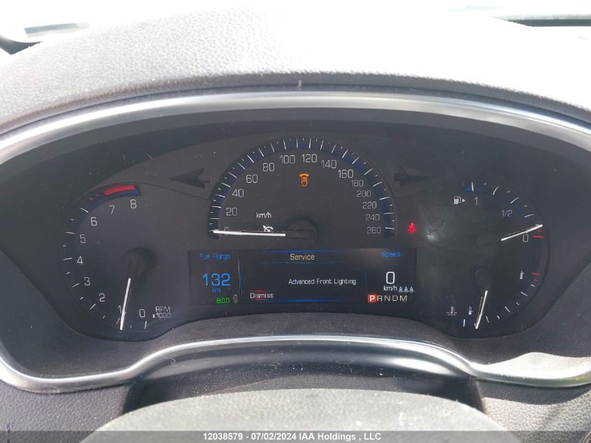 2015 Cadillac Srx VIN: 3GYFNGE36FS594239 Lot: 12038579