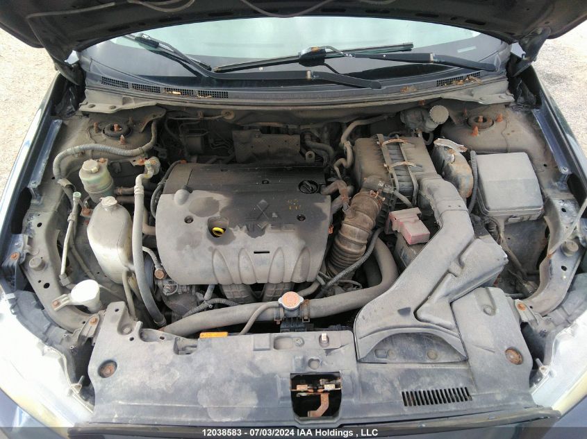 2010 Mitsubishi Lancer VIN: JA32U2FU5AU602162 Lot: 12038583